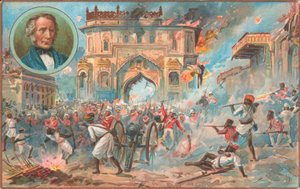 लखनऊ, भारतीय विद्रोह, 1857 द्वारा अंग्रेजी स्कूल