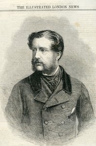 मेजर चार्ल्स नसीमथ (1825-61) सचित्र लंदन न्यूज जुलाई 13, 1861 से द्वारा अंग्रेजी स्कूल