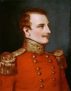 मेजर हेनरी वाल्टर बेलेव (1802-1842) c.1841 द्वारा अंग्रेजी स्कूल
