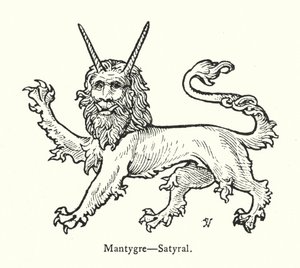 मैन्टीग्रे, सत्यराल (उत्कीर्णन) द्वारा अंग्रेजी स्कूल