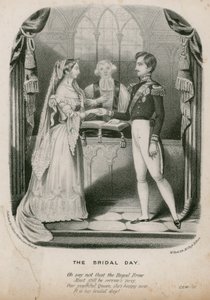 क्वीन विक्टोरिया और प्रिंस अल्बर्ट की शादी, 10 फरवरी 1840 द्वारा अंग्रेजी स्कूल