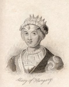 B क्रैब्स हिस्टोरिकल डिक्शनरी ’, 1825 से मैरी ऑफ हैब्सबर्ग द्वारा अंग्रेजी स्कूल
