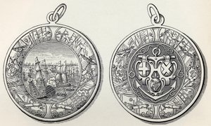 1653 में जेआर ग्रीन द्वारा अंग्रेजी लोगों के एक छोटे इतिहास से एडमिरल रॉबर्ट ब्लेक्स ने डच पर जीत दर्ज की, जो 1893 में प्रकाशित हुई थी। द्वारा अंग्रेजी स्कूल