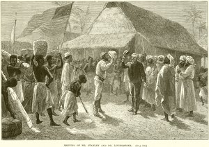 श्री स्टेनली और डॉ। लिविंगस्टोन की बैठक द्वारा अंग्रेजी स्कूल
