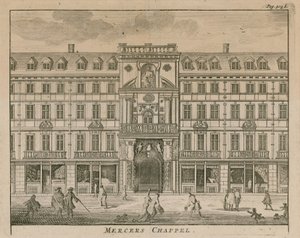 Mercers Chapel, Cheapside, London द्वारा अंग्रेजी स्कूल