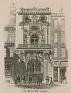 Mercers Hall, Cheapside, London द्वारा अंग्रेजी स्कूल