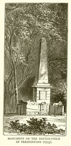 प्रेस्टनपोन के युद्ध-क्षेत्र पर स्मारक (1745)