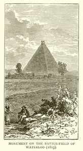 वाटरलू के युद्ध-क्षेत्र पर स्मारक (1815)