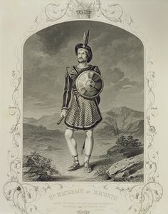 मैकबेथ, एक्ट आई सीन 3, विलियम शेक्सपियर द्वारा नाटक में (1564-1616) द्वारा अंग्रेजी स्कूल