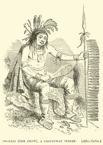 ऑन-दिग (द क्रो), एक चिपवेई इंडियन द्वारा अंग्रेजी स्कूल