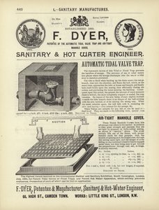 आर्किटेक्ट्स, सर्वेयर और इंजीनियर्स कम्पेंडियम 1892 से पेज द्वारा अंग्रेजी स्कूल