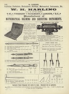 आर्किटेक्ट्स, सर्वेयर और इंजीनियर्स कम्पेंडियम 1892 से पेज द्वारा अंग्रेजी स्कूल