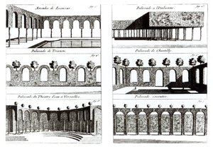 एंटोइस-जोसेफ डीज़लियर डेर्गनविले (1680-1765) द्वारा थ्योरी ऑफ़ प्रैक्टिस ऑफ़ गार्डनिंग एंड प्रैक्टिस ऑफ़ गार्डनिंग, प्रकाशित c.1709 द्वारा अंग्रेजी स्कूल