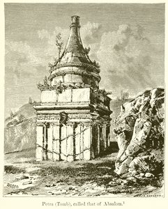 पेट्रा (मकबरा), जिसे अबशालोम कहा जाता है