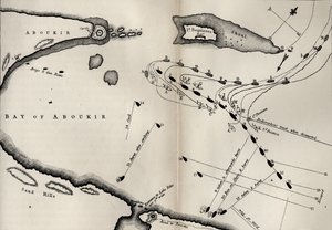 रॉबर्ट साउथी (1774-1843) द्वारा द लाइफ ऑफ नेल्सन से नील की लड़ाई की योजना सबसे पहले 1813 में प्रकाशित हुई (देखें 234266 भी) द्वारा अंग्रेजी स्कूल