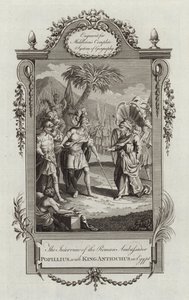 राजा Antiochus साथ Popillius द्वारा अंग्रेजी स्कूल