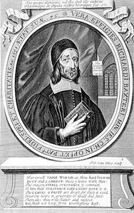 फ्रेडरिक हेंड्रिक वैन होवे (1628-98) द्वारा उत्कीर्ण रिचर्ड बैक्सटर (1615-91) के चित्र