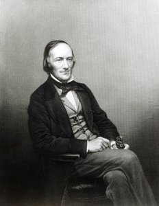 सर रिचर्ड ओवेन का चित्रांकन (1804-1892) द्वारा अंग्रेजी स्कूल