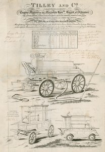 Tilley and Co, दमकल निर्माताओं के लिए मूल्य सूची द्वारा अंग्रेजी स्कूल