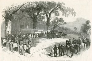 1851 में महान प्रदर्शनी भवन में महारानी का स्वागत, महान प्रदर्शनी द्वारा अंग्रेजी स्कूल
