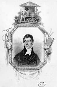 रॉबर्ट ओवेन (1771-1858) द्वारा अंग्रेजी स्कूल