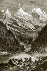 रॉकी पर्वत द्वारा अंग्रेजी स्कूल