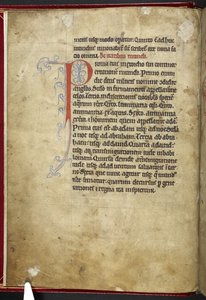रॉयल एमएस 12 सी XIX, f.001v #39;बेस्टियरी#39;, c.1200-10 (वेल्लम पर स्याही, रंग और सोना) द्वारा अंग्रेजी स्कूल
