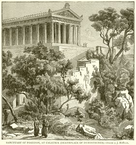 कैलोसिया में डेमोसिन का अभयारण्य, (डेमोस्थनीज की मौत) द्वारा अंग्रेजी स्कूल