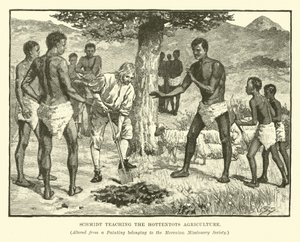 श्मिट Hottentots कृषि पढ़ाने द्वारा अंग्रेजी स्कूल