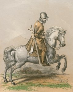 स्कॉच ड्रैगून, 1680 द्वारा अंग्रेजी स्कूल