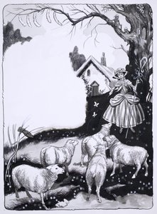 चरवाहा और भेड़ द्वारा अंग्रेजी स्कूल