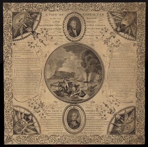 जिब्राल्टर की घेराबंदी, 1779-1783 द्वारा अंग्रेजी स्कूल