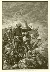 1881 में माजूबा हिल पर सर जॉर्ज कॉली द्वारा अंग्रेजी स्कूल