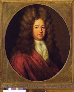 सर जॉन गैस्कोइग्ने, 5 वां बैरोनेट (1661-1728) (कैनवास पर तेल) द्वारा अंग्रेजी स्कूल