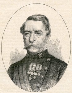सर रॉबर्ट नेपियर, 1868 द्वारा अंग्रेजी स्कूल