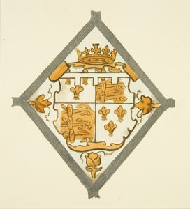 Canynges' Chapel से सना हुआ ग्लास द्वारा अंग्रेजी स्कूल