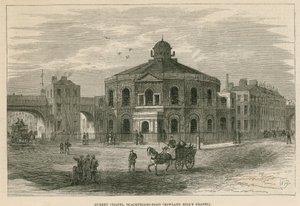 सरे चैपल, ब्लैकपर्स रोड, साउथवार्क (रॉलैंड हिल्स चैपल) द्वारा अंग्रेजी स्कूल