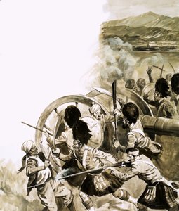कंधार की लड़ाई, 1 सितंबर 1880 को लड़ी गई द्वारा अंग्रेजी स्कूल