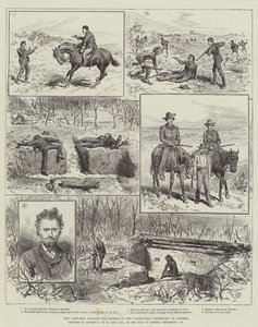 कनाडा के उत्तर-पश्चिम क्षेत्र में विद्रोहियों के खिलाफ अभियान (उत्कीर्णन) द्वारा अंग्रेजी स्कूल