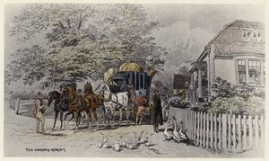चेकर्स, होर्ले (कलर लिथो) द्वारा अंग्रेजी स्कूल