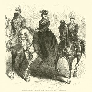 क्राउन प्रिंस और जर्मनी की राजकुमारी, मार्च 1871 द्वारा अंग्रेजी स्कूल