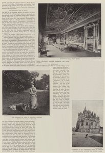 ड्यूक डी'ओस्टा की शादी ऑरलियन्स की राजकुमारी हेलेन के साथ (उत्कीर्णन) द्वारा अंग्रेजी स्कूल