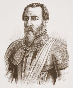 ड्यूक ऑफ अल्वा (टिटियन द्वारा चित्र से), जेम्स एइटकेन वायली (1808-1890), पब द्वारा प्रोटेस्टेंटवाद के इतिहास से चित्रण। 1878 द्वारा अंग्रेजी स्कूल