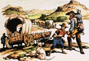 1835-37 का महान ट्रेक द्वारा अंग्रेजी स्कूल