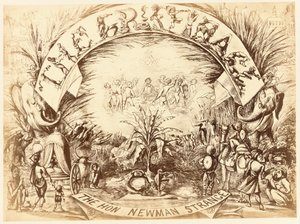 ग्रिफिनज, माननीय। न्यूमैन स्ट्रेंज, द दिल्ली स्केचबुक का पेज, 1850-54 द्वारा अंग्रेजी स्कूल