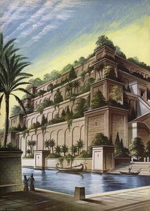बेबीलोन का हैंगिंग गार्डन द्वारा अंग्रेजी स्कूल