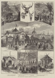 एडिनबर्ग में अंतर्राष्ट्रीय वानिकी प्रदर्शनी (उत्कीर्णन) द्वारा अंग्रेजी स्कूल