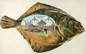 पैलेस पियर, ब्राइटन इन अ सोल, 1880-1900 द्वारा अंग्रेजी स्कूल