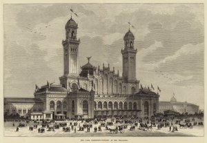 Trocadero में पेरिस प्रदर्शनी भवन
