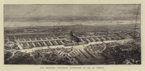 वियना में 1873 की प्रस्तावित सार्वभौमिक प्रदर्शनी (उत्कीर्णन) द्वारा अंग्रेजी स्कूल